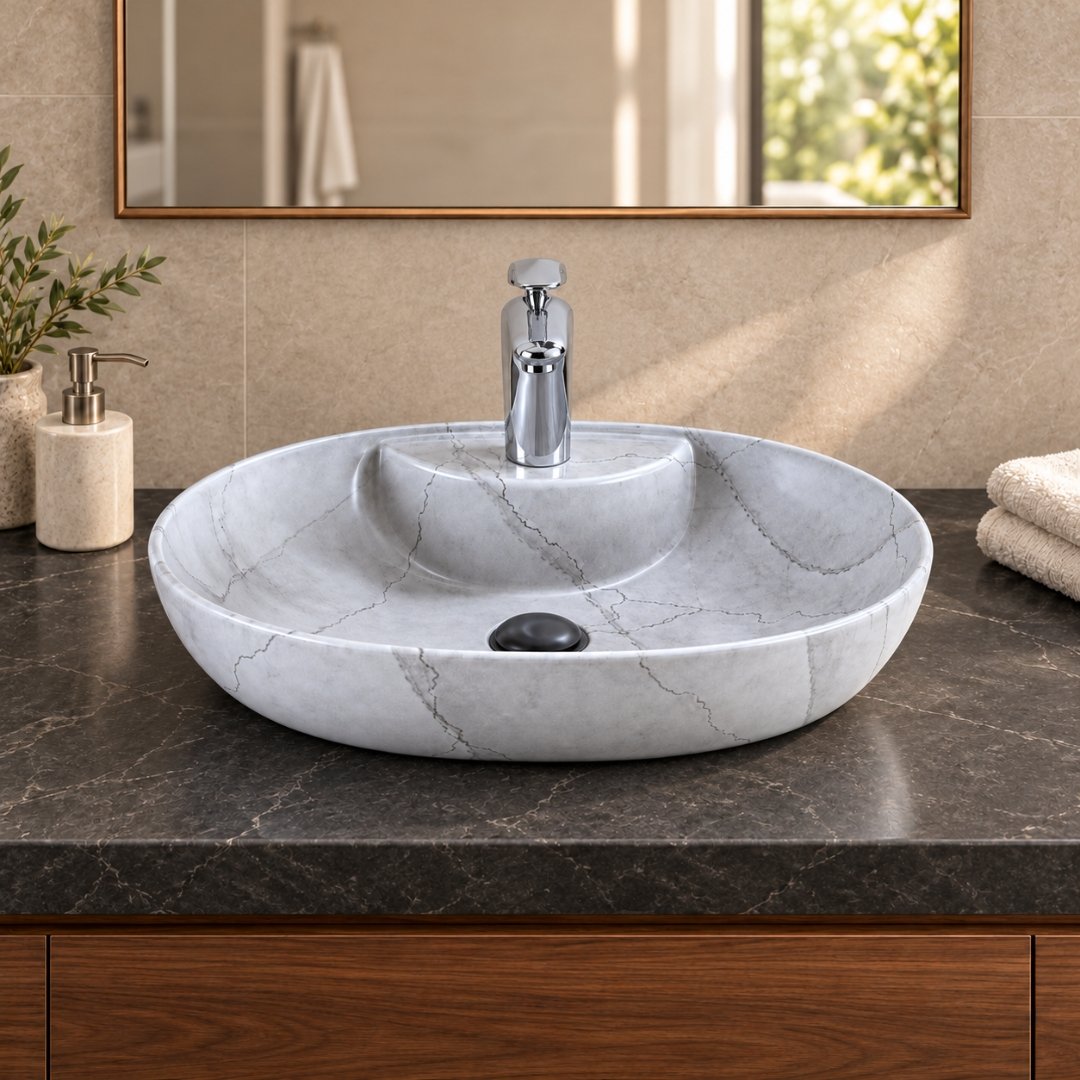 Sonet MAC ROUND - 004, table top basin